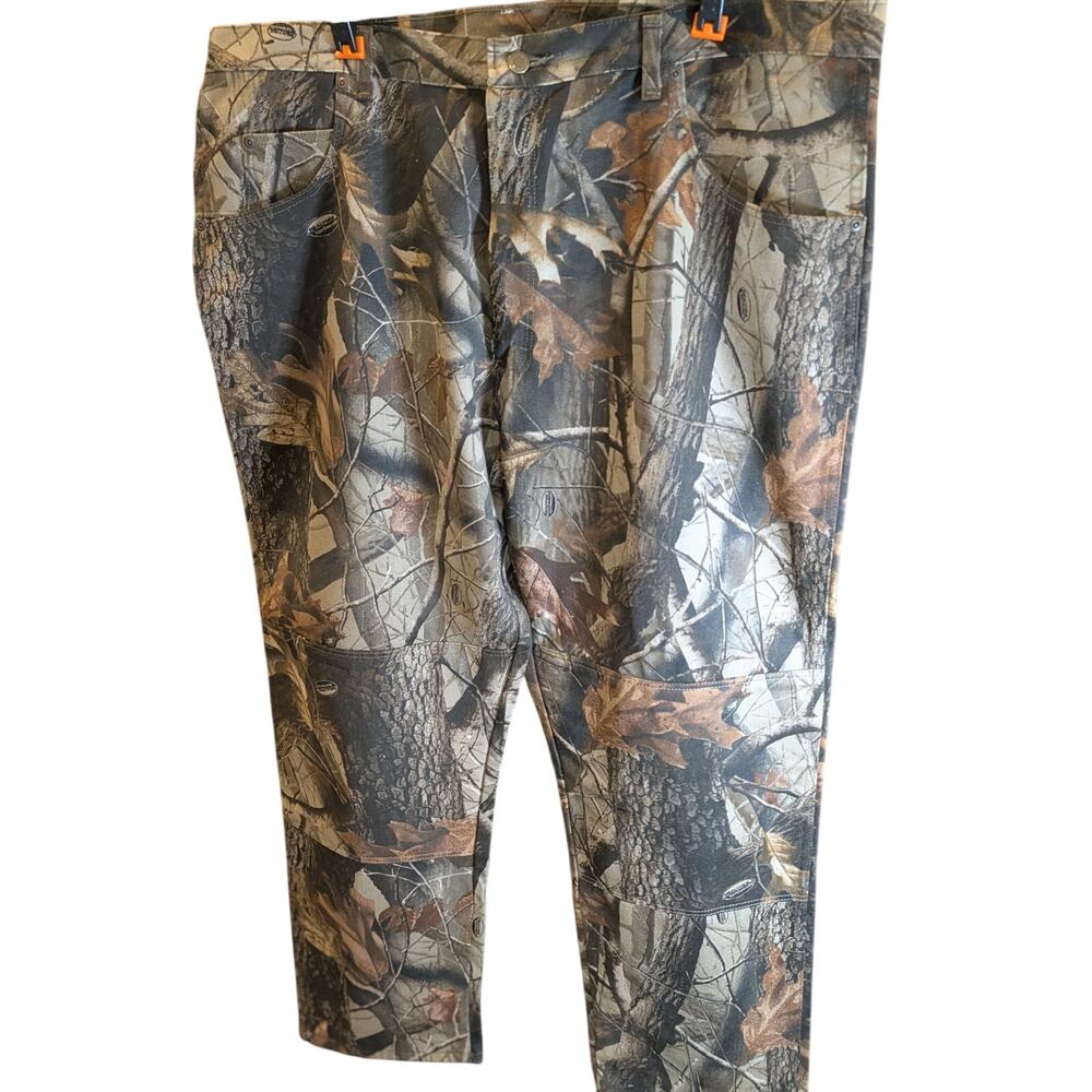 Wrangler Mossy Oak Camo Cargo Pants Mens 42x30 Hunting Carpenter Utility